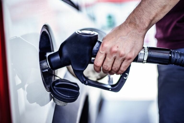 Putting Gas in Car