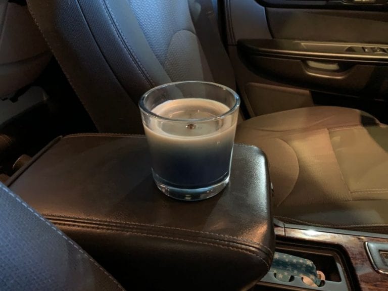 Candle in Car