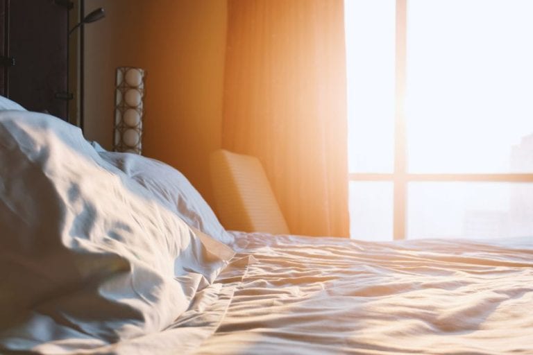 Sunshine on Bed