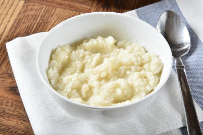 Bowl of Mashed Cauliflower