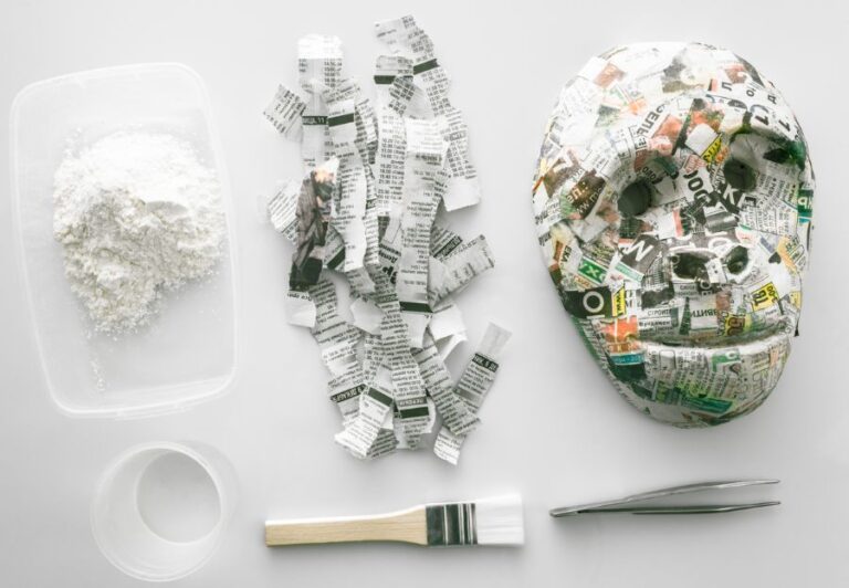 Making a Paper Mache Mask