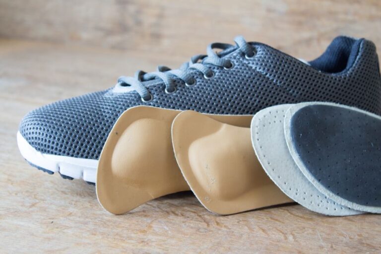 Gray Running Shoes With Orthopedic Insoles