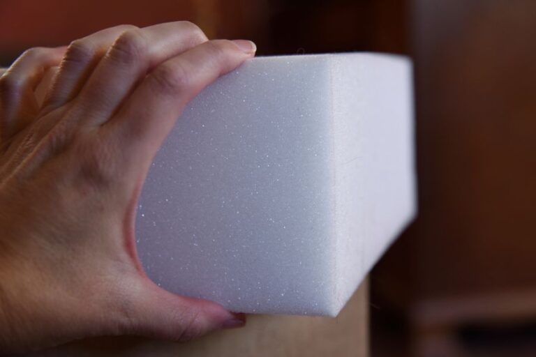 White Foam Used in Furniture Upholstery