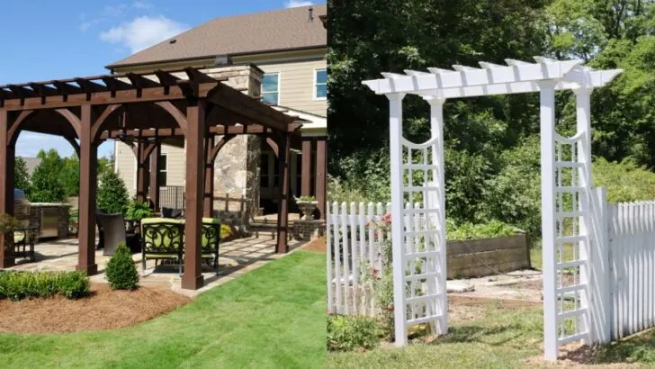 Pergolas vs. Arbors (The Pros and Cons of Each)