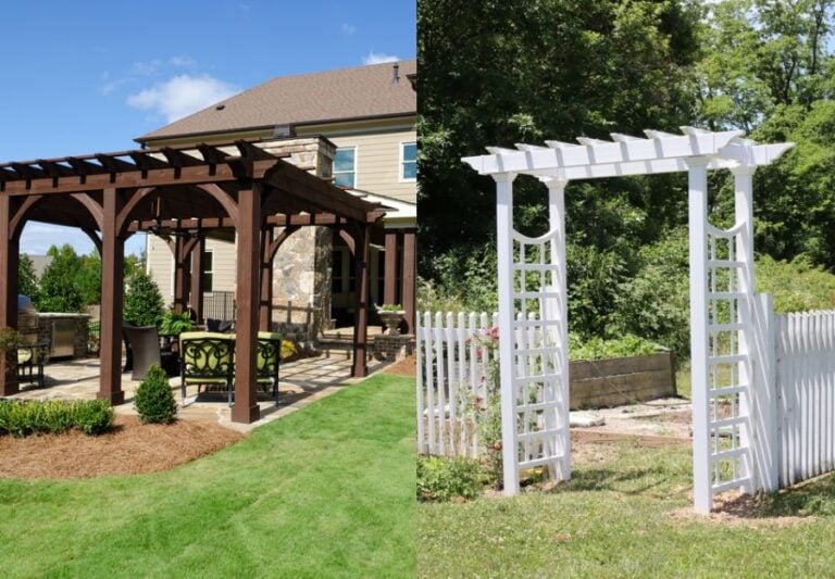 Pergola vs Arbor
