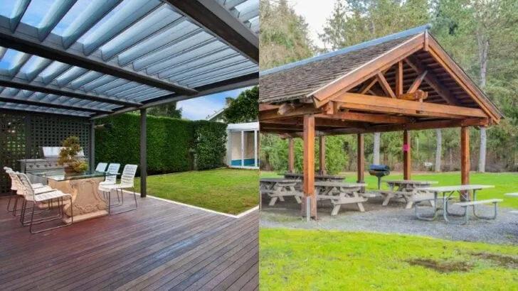 Pergolas vs. Pavilions (The Similarities and Differences to Know)