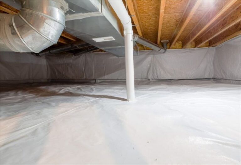 Newly Encapsulated Crawl Space