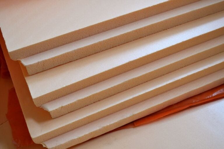 Stack of Extruded Polystyrene Foam Boards for Insulation
