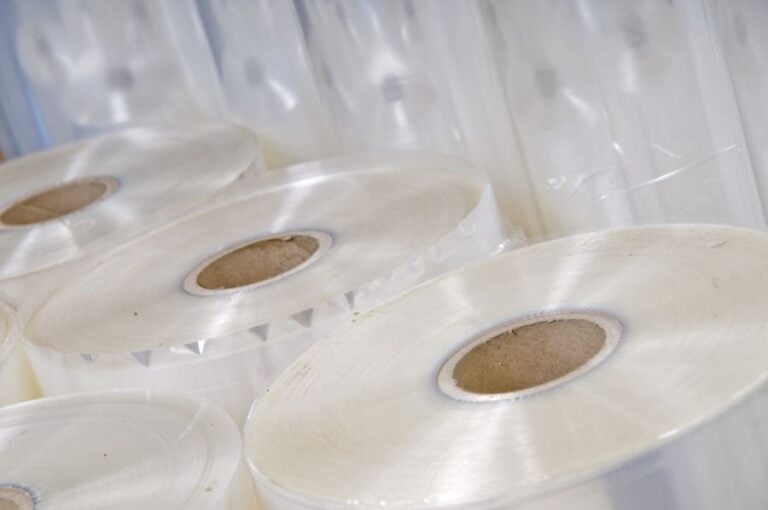 Industrial Plastic Used as Vapor Barrier
