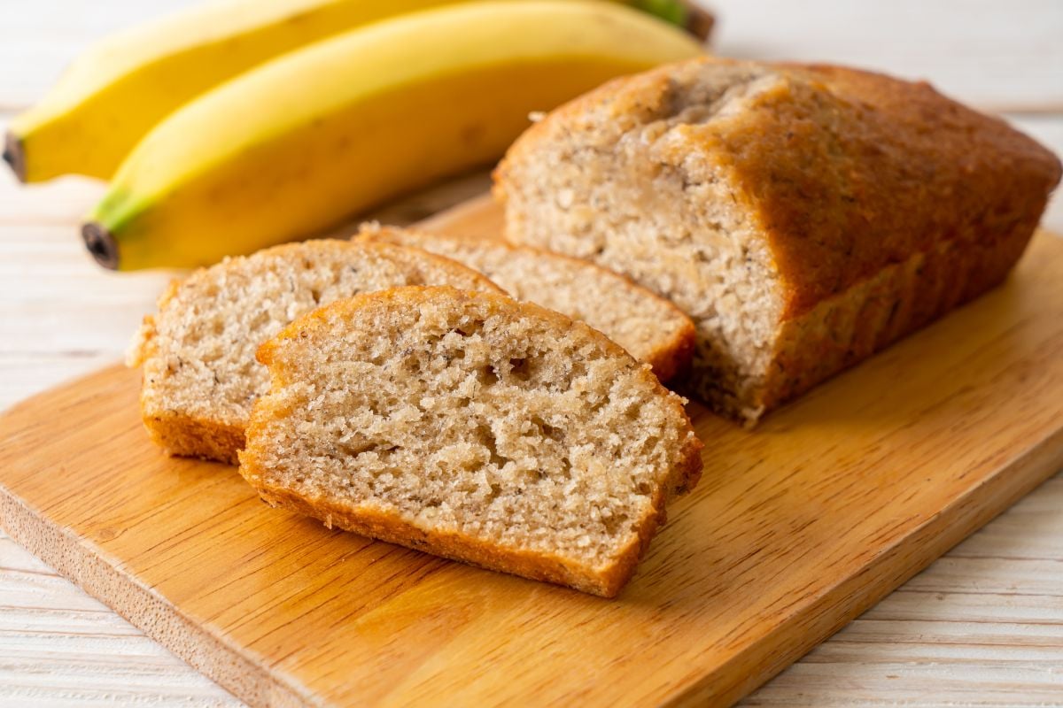 Fluffy Homemade Banana Bread