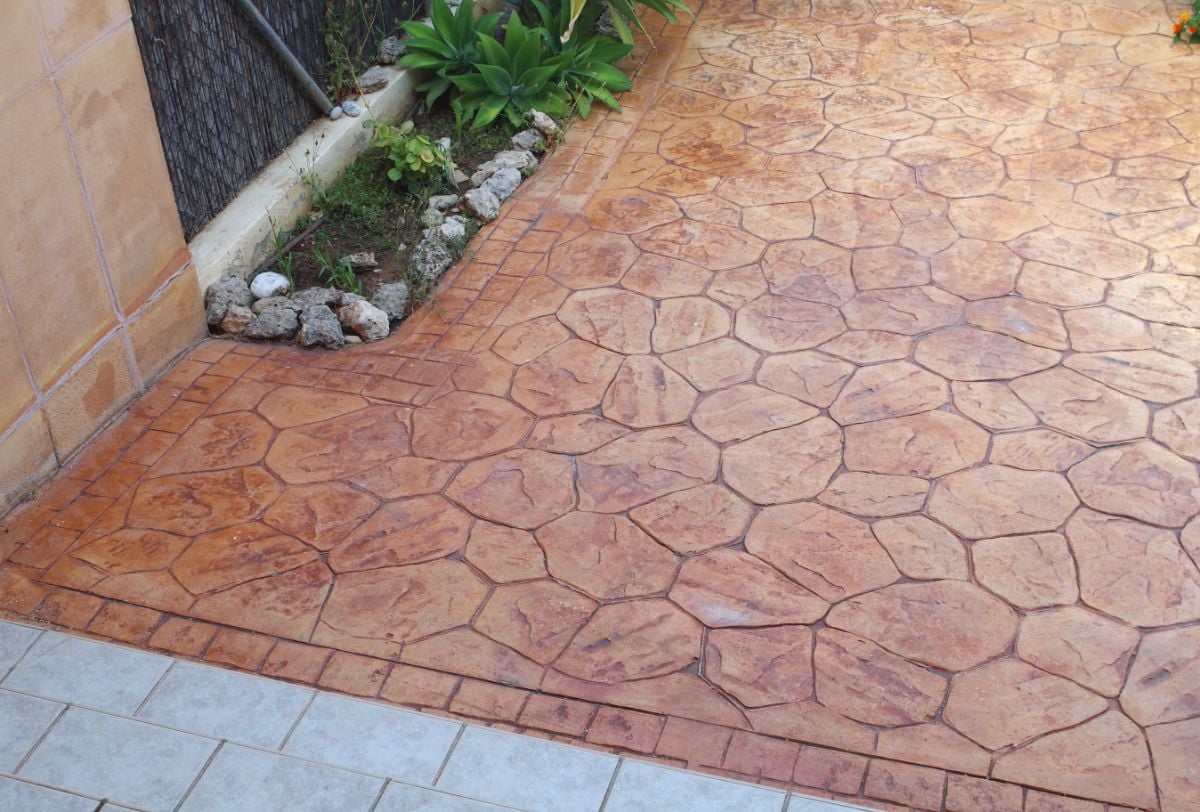 Stained Concrete Patio