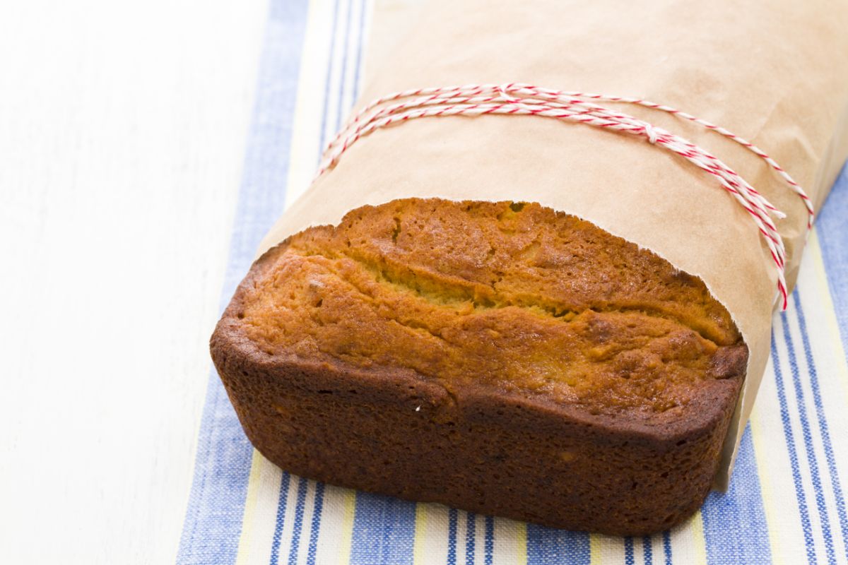 Wrapped Banana Bread
